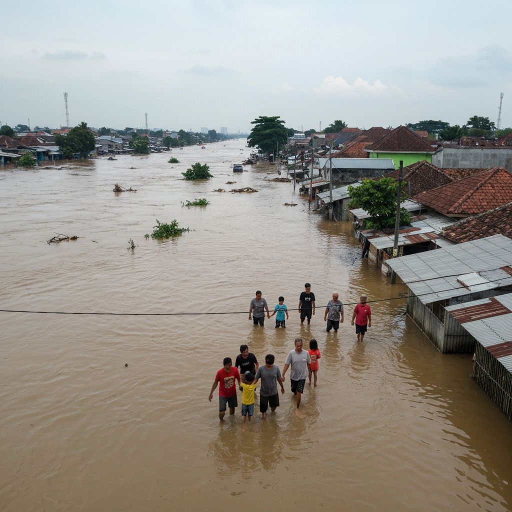 Bantuan Darurat Banjir Jakarta Timur
